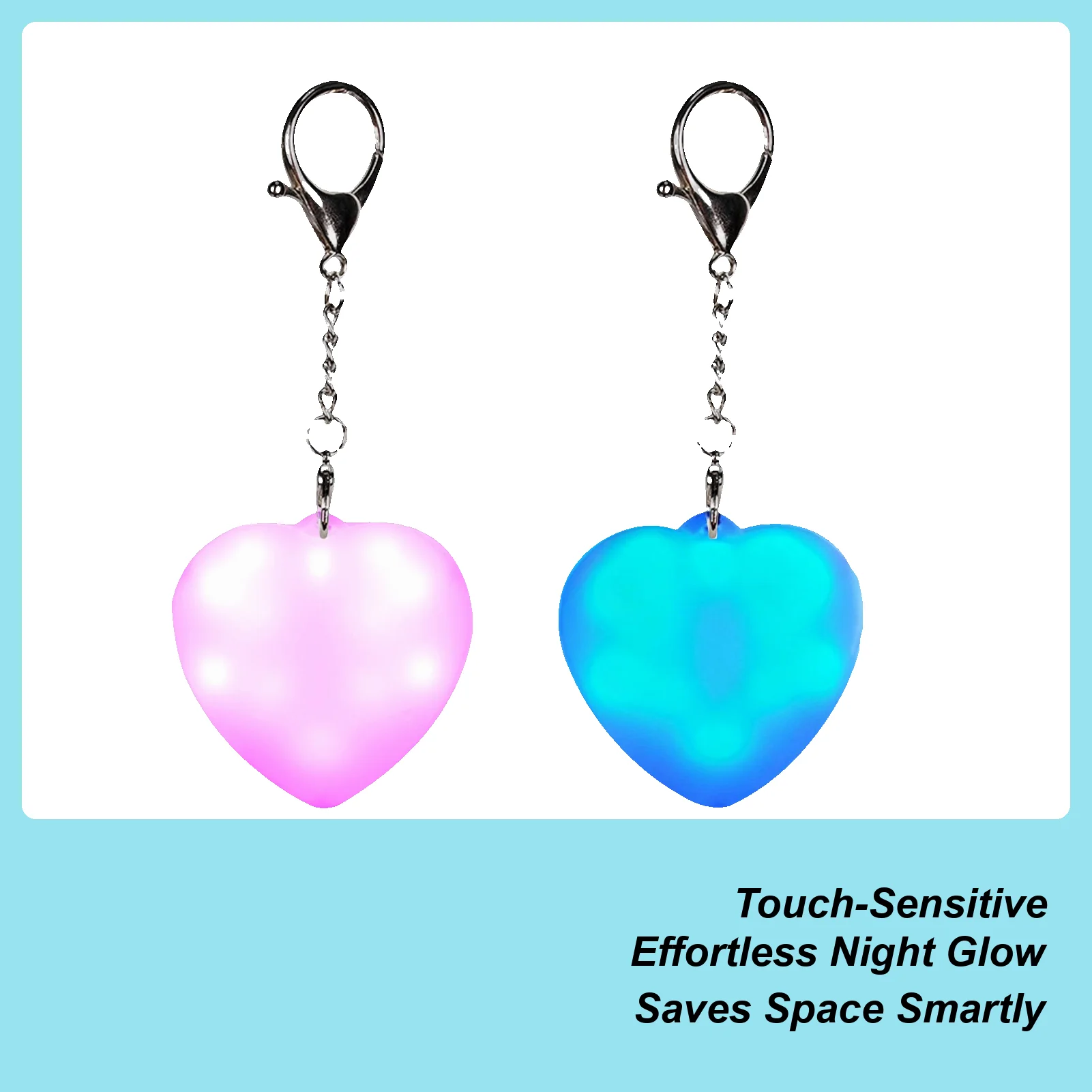 Сумка с подсветкой, перезаряжаемая светодиодная лампа, брелок в форме сердца, кошелек, фонарик для мамы, женский рюкзак, сумка на плечо, кошелек-тоут
Сумка с подсветкой, перезаряжаемая светодиодная лампа, брелок в форме сердца, кошелек, фонарик для мамы, женский рюкзак, сумка на плечо, кошелек-тоут