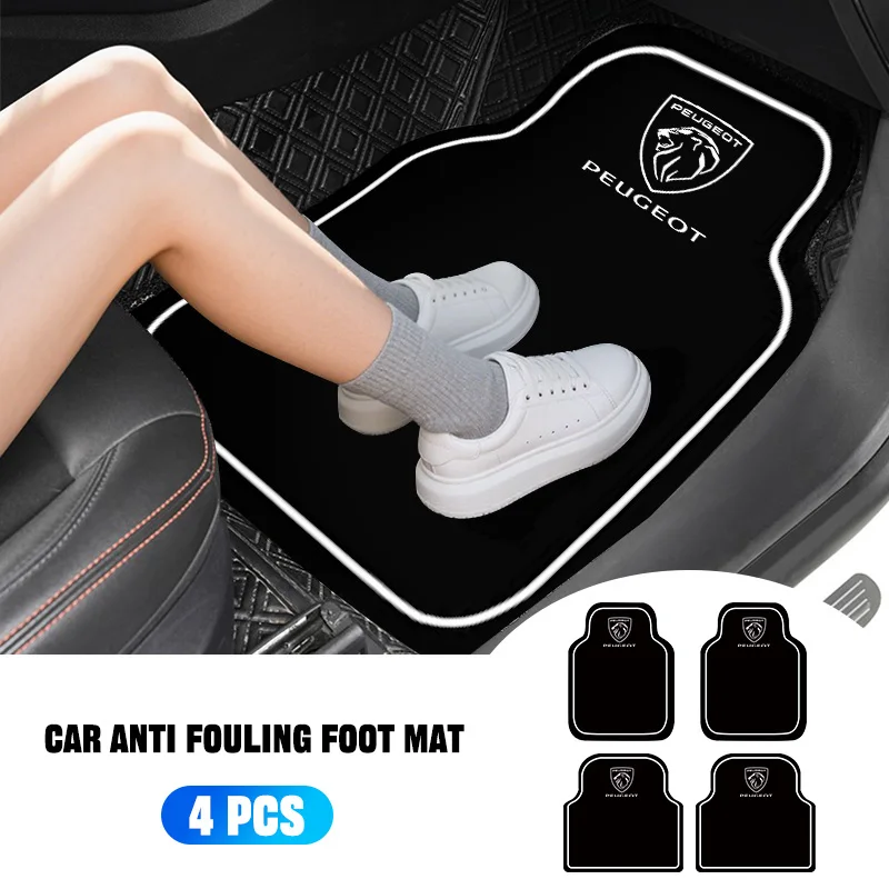 For Peugeot 408 4008 308 3008 5008 508 106 208 301 407 108 206 Car Floor Mat Front & Rear Diatomaceous Earth Floor Mat Interior
For Peugeot 408 4008 308 3008 5008 508 106 208 301 407 108 206 Car Floor Mat Front & Rear Diatomaceous Earth Floor Mat Interior