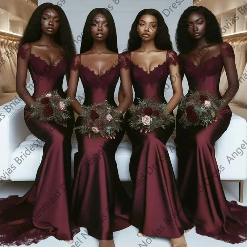 Customized Long Sexy Mermaid Bridesmaid Dresses 2025 Wedding Party Maid Of Honor Dress Vestidos De Boda Para Fiestas
Customized Long Sexy Mermaid Bridesmaid Dresses 2025 Wedding Party Maid Of Honor Dress Vestidos De Boda Para Fiestas