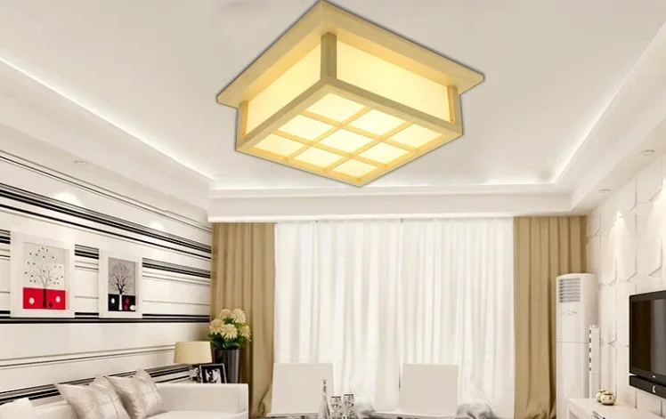 Modern LED Square Surface Mounted OAK Wood PVC Lamparas De Techo Home Wooden Led Ceiling Lamp Fixture For Living Room Bedroom
Modern LED Square Surface Mounted OAK Wood PVC Lamparas De Techo Home Wooden Led Ceiling Lamp Fixture For Living Room Bedroom