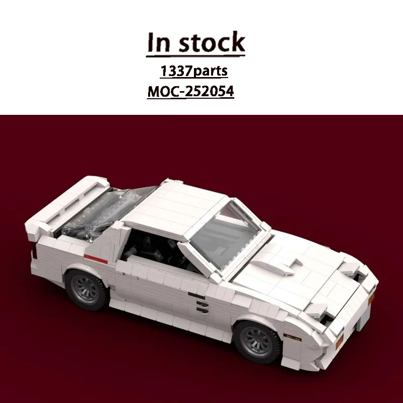 MOC-252054 New White Sports Iconic Supercar Racing Building Block Model 1337 Parts Boys Children Birthday Christmas Toy Gift
MOC-252054 New White Sports Iconic Supercar Racing Building Block Model 1337 Parts Boys Children Birthday Christmas Toy Gift