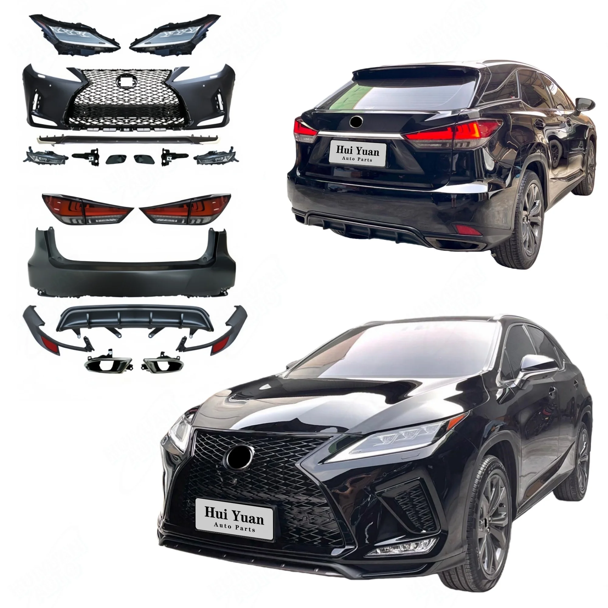 Original Quality Upgrade 2021 F-Sport Style Body Kit for RX 2016-2019 PP Material Bodykit With Bumper Grille Headlight
Original Quality Upgrade 2021 F-Sport Style Body Kit for RX 2016-2019 PP Material Bodykit With Bumper Grille Headlight