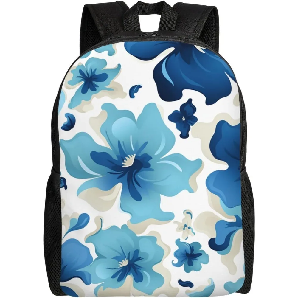 Blue And White Flowers Laptop Backpack For Men Women Lightweight Backpack Casual Daypack Travel Laptop Bag
Blue And White Flowers Laptop Backpack For Men Women Lightweight Backpack Casual Daypack Travel Laptop Bag