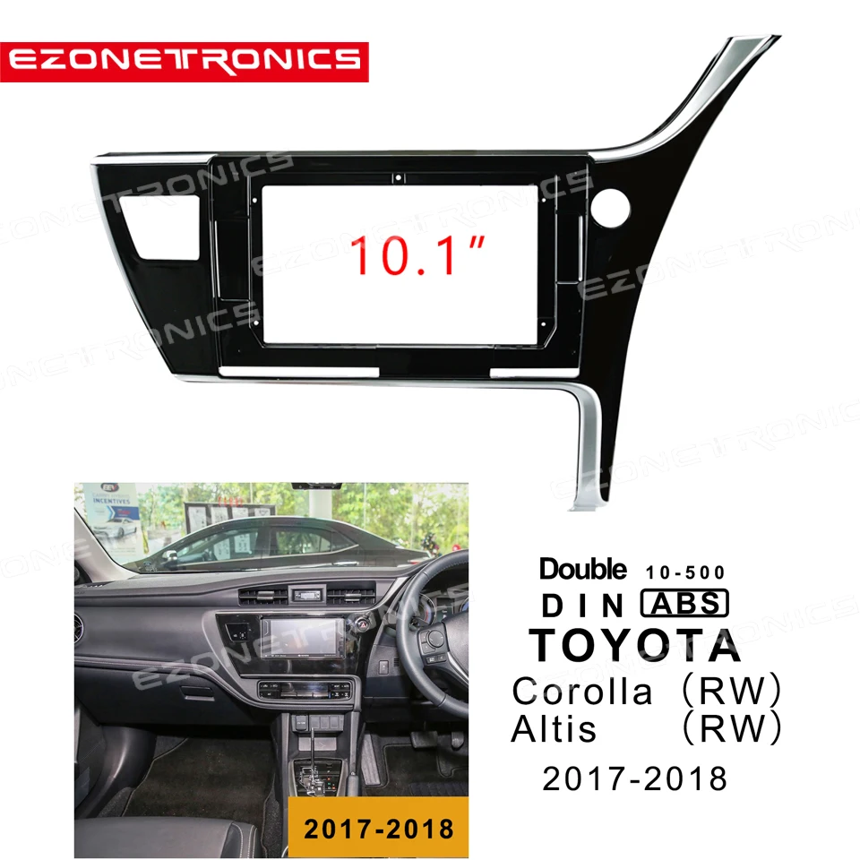 10,1 дюймовая Автомобильная панель для TOYOTA COROLLA 2017-2018 колесо 2din автомобильный dvd Радио Рамка для детской приборной панели
10,1 дюймовая Автомобильная панель для TOYOTA COROLLA 2017-2018 колесо 2din автомобильный dvd Радио Рамка для детской приборной панели