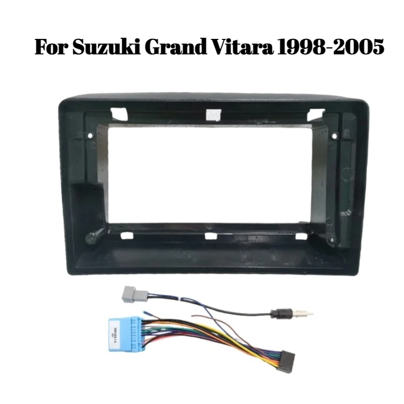 9 Inch Car Frame Fascia Adapter for Suzuki Grand Vitara 1998-2005 | Android Radio Dash Fitting Panel Kit
9 Inch Car Frame Fascia Adapter for Suzuki Grand Vitara 1998-2005 | Android Radio Dash Fitting Panel Kit