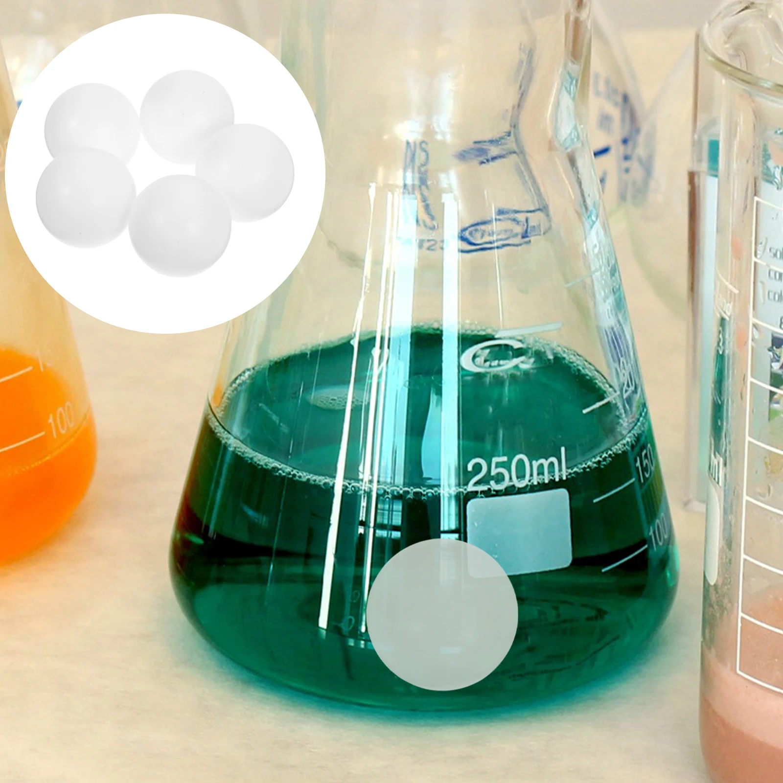 5 Pcs PTFE Ball Experiment Stirrers Mixing Supplies Supply Beads Chemical Container Mixer
5 Pcs PTFE Ball Experiment Stirrers Mixing Supplies Supply Beads Chemical Container Mixer