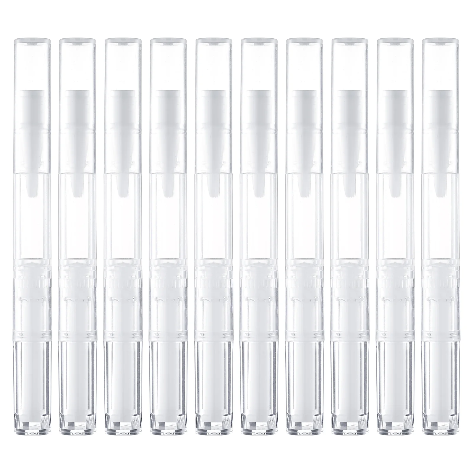 10 Pcs Empty Pens Nail Gel Polish Bottles with Brush Lip Gloss Tubes Refillable
10 Pcs Empty Pens Nail Gel Polish Bottles with Brush Lip Gloss Tubes Refillable