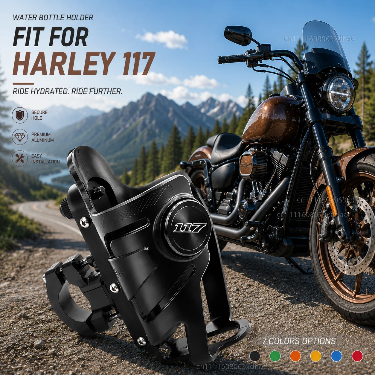 Motorcycle Water Bottle Holder For Harley Softail Low Rider ST FXLRST Coffee Beverage Tea Cup Support Modification Accessories
Motorcycle Water Bottle Holder For Harley Softail Low Rider ST FXLRST Coffee Beverage Tea Cup Support Modification Accessories