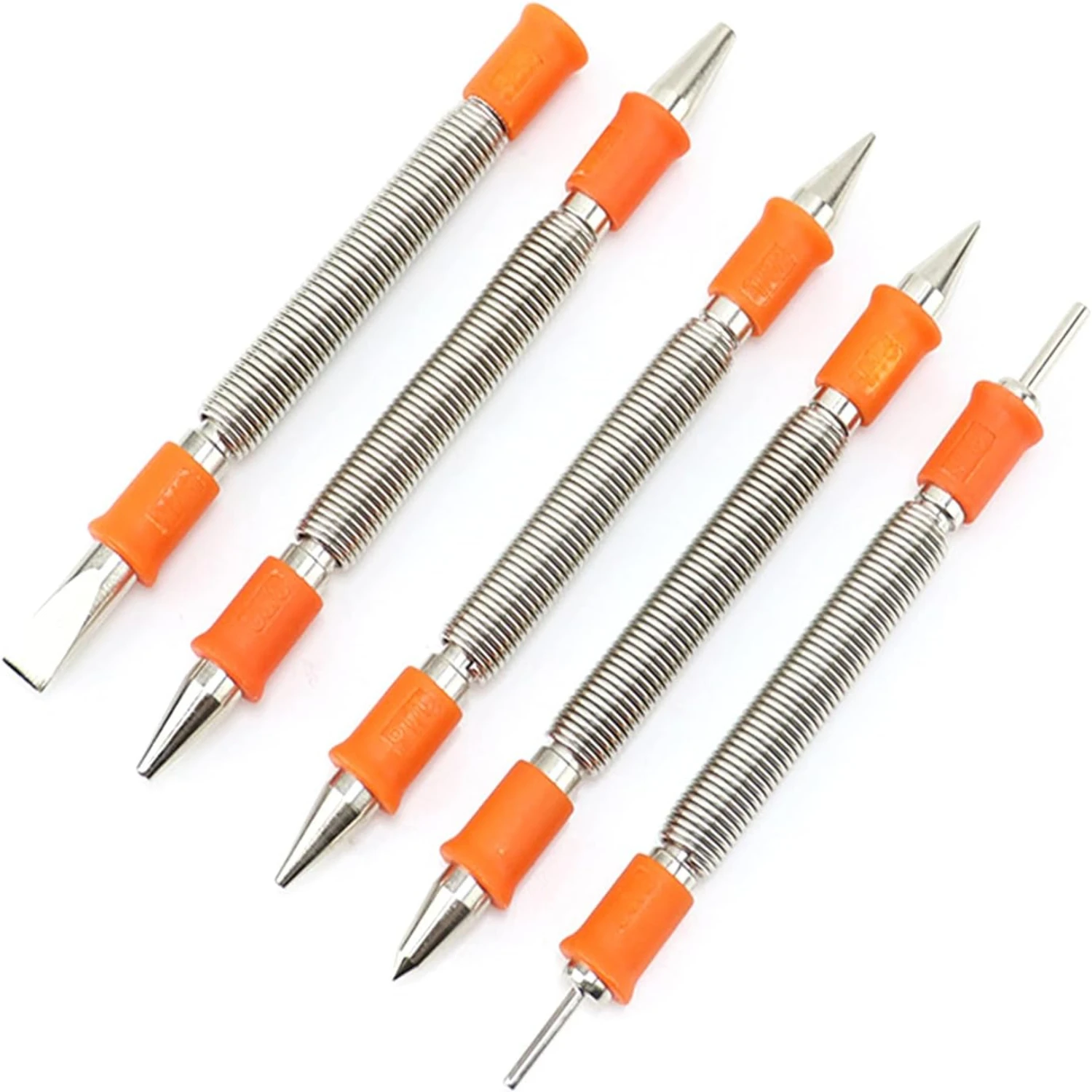 Effortless Operation with High-Quality Professional Heavy Duty Multitool Nail Setters - Durable Set of 5 Double Head Center Nail
Effortless Operation with High-Quality Professional Heavy Duty Multitool Nail Setters - Durable Set of 5 Double Head Center Nail