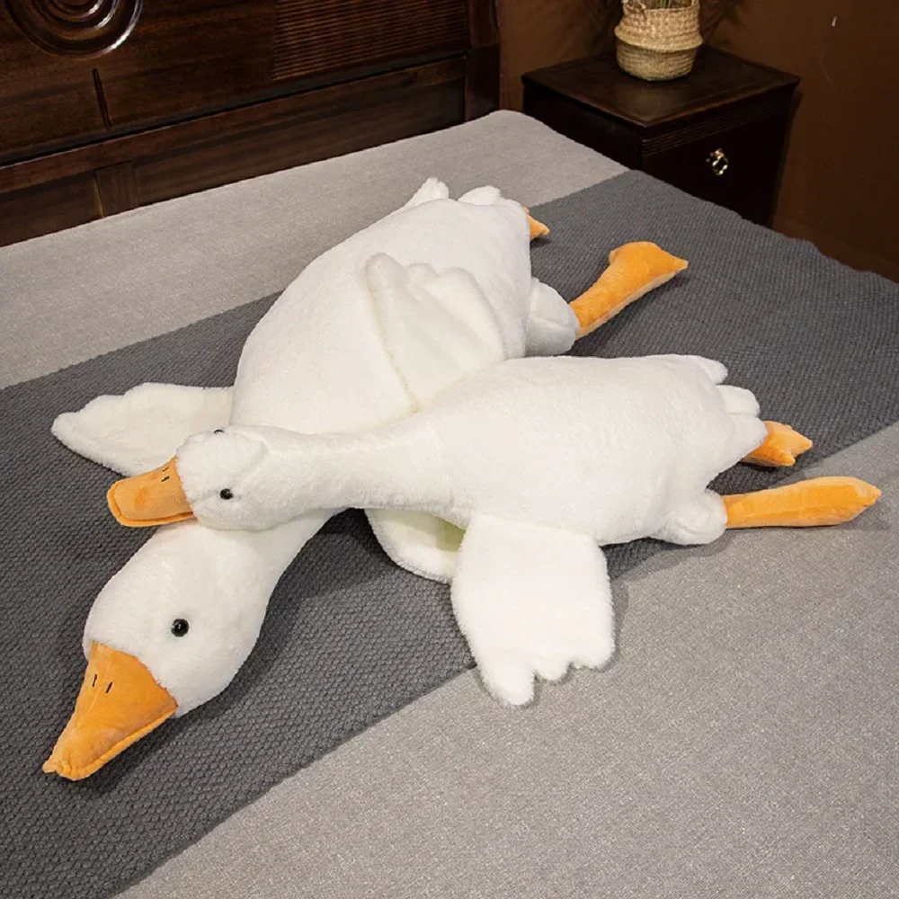 90cm White Goose Toy Stuffed Lifelike Big Wings Duck Hug Massage Throw Pillow Boyfriend Cushion For Girl
90cm White Goose Toy Stuffed Lifelike Big Wings Duck Hug Massage Throw Pillow Boyfriend Cushion For Girl