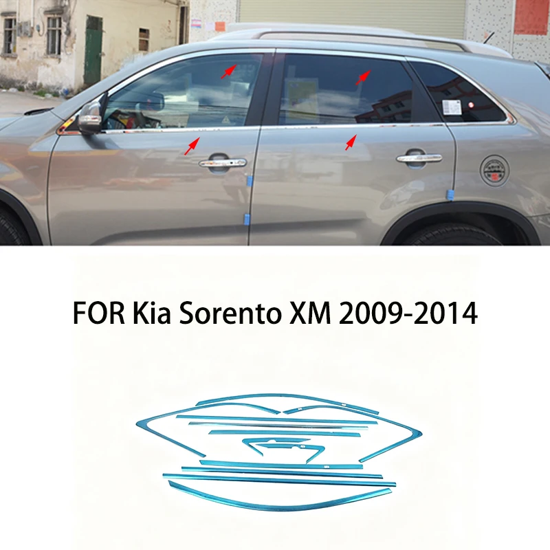 Car accessories FIT For Kia Sorento XM 2009-2014 Stainless steel chrome Window Molding Strip Sill side Cover Trim
Car accessories FIT For Kia Sorento XM 2009-2014 Stainless steel chrome Window Molding Strip Sill side Cover Trim