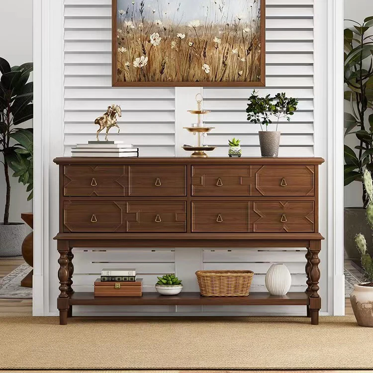 #@ Hot-selling Antique Living Room Cabinet with Drawers Entrance Hallway Console Table Long Sideboard
#@ Hot-selling Antique Living Room Cabinet with Drawers Entrance Hallway Console Table Long Sideboard