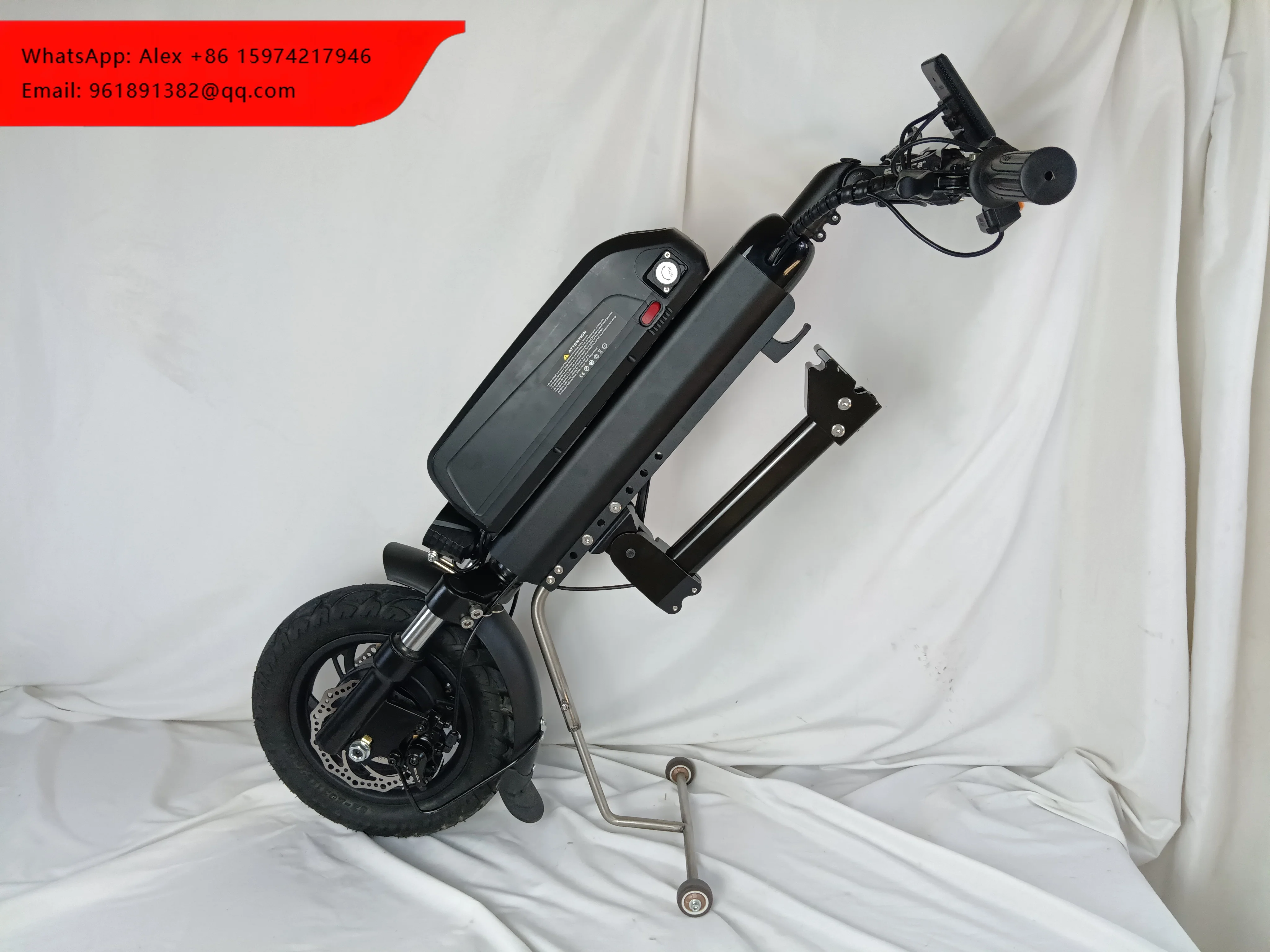 Factory Supply Lithium Battery Electric Wheelchair Attachment Front End Head With 500W 30KM
Factory Supply Lithium Battery Electric Wheelchair Attachment Front End Head With 500W 30KM