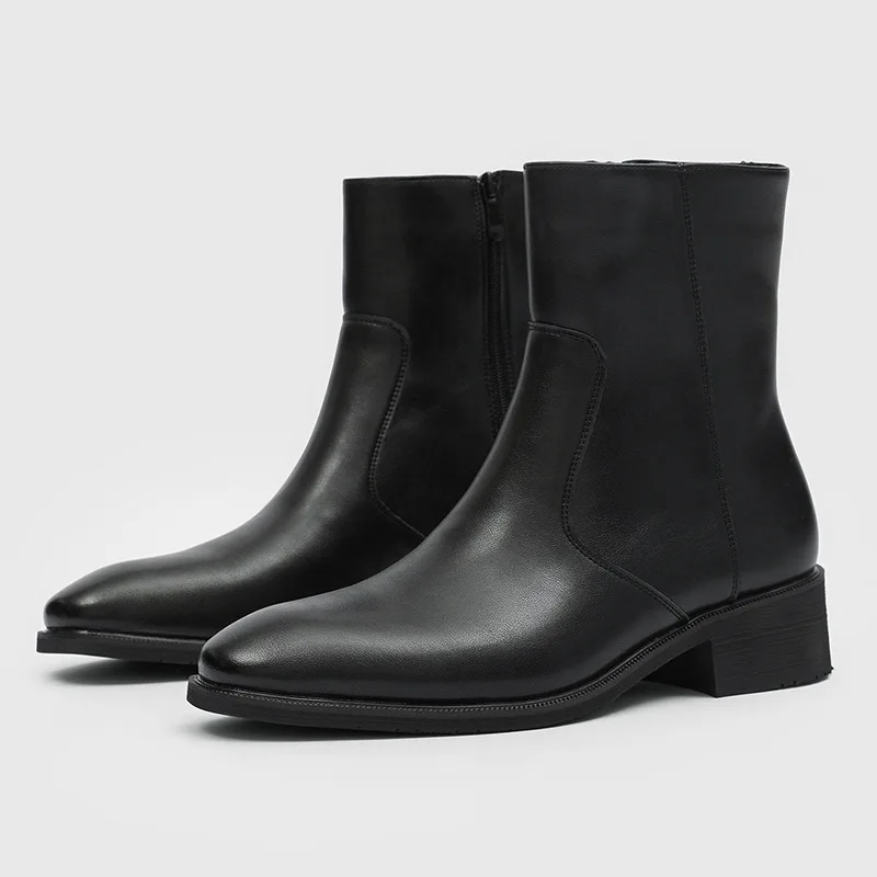 big size men fashion high chelsea boots black stylish shoes cowboy original leather boot pointed toe long motorcycle botas male
big size men fashion high chelsea boots black stylish shoes cowboy original leather boot pointed toe long motorcycle botas male