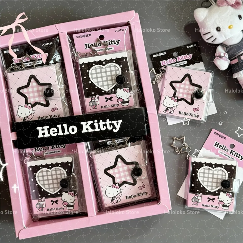 Genuine Sanrio Hello Kitty PVC Cover Notebook Black Pink With Keychain Kawaii Journal Diary School Stationery
Genuine Sanrio Hello Kitty PVC Cover Notebook Black Pink With Keychain Kawaii Journal Diary School Stationery