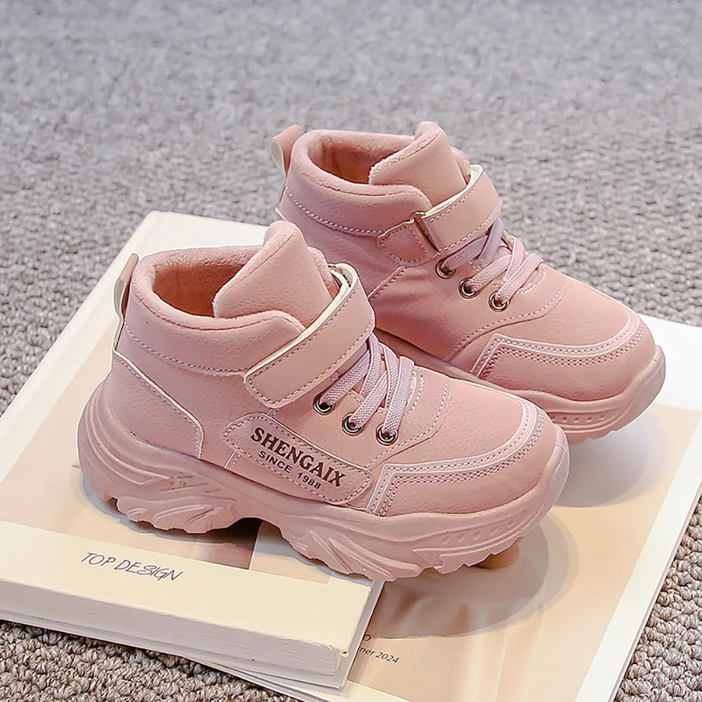 Winter Cotton Boots For Children PU Leather Thick Warm Snow Boots For Boys Girls Trend Fashion Teenager Kid's Sport Shoes Winter
Winter Cotton Boots For Children PU Leather Thick Warm Snow Boots For Boys Girls Trend Fashion Teenager Kid's Sport Shoes Winter