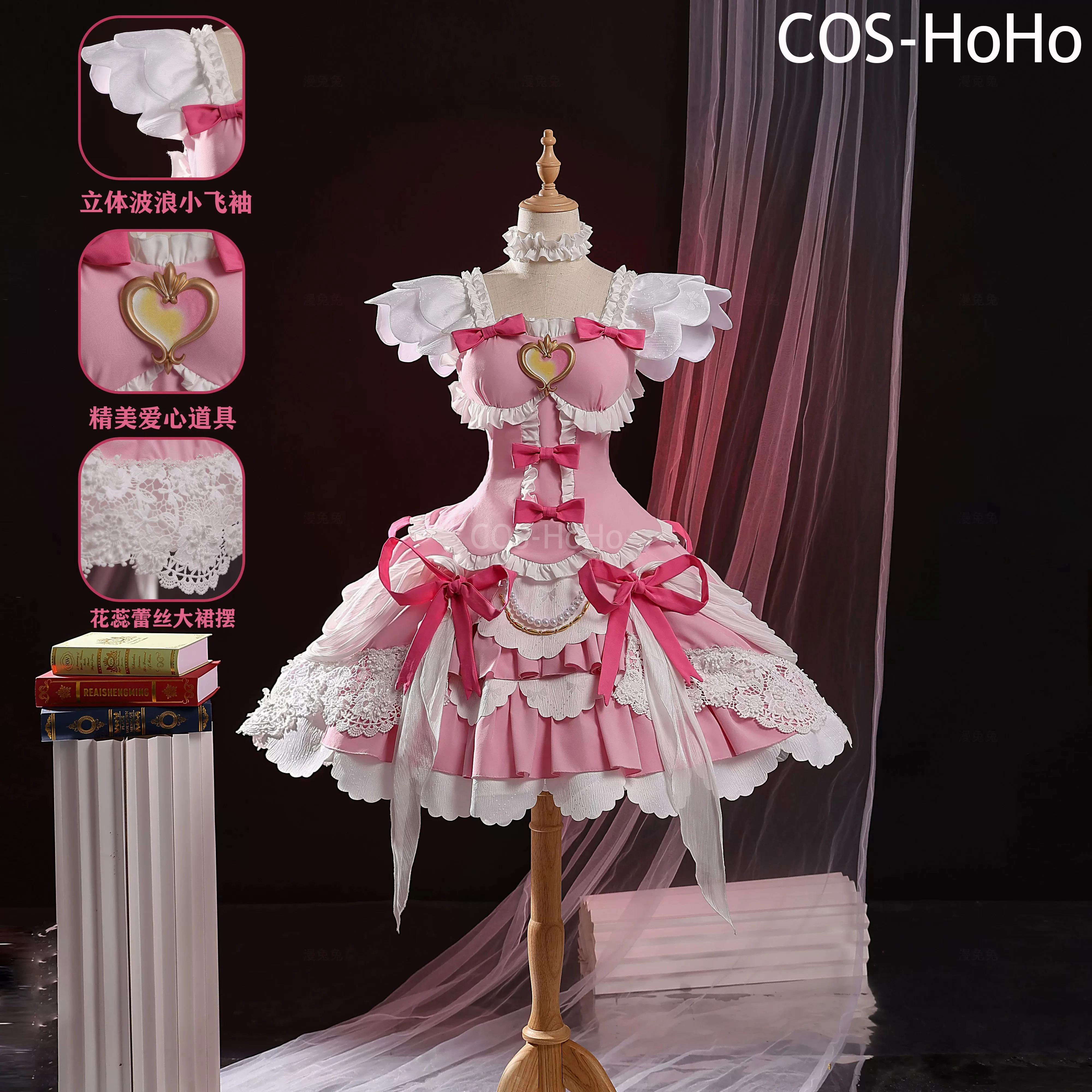 COS-HoHo Aikatsu! Hoshimiya Ichigo Aurora's Kiss Game Suit Elegant Dress Uniform Cosplay Costume Halloween Party Outfit Women
COS-HoHo Aikatsu! Hoshimiya Ichigo Aurora's Kiss Game Suit Elegant Dress Uniform Cosplay Costume Halloween Party Outfit Women