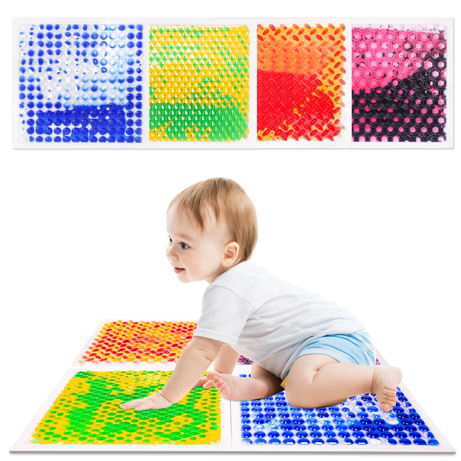 Fun Liquid-Filled Sensory Stepping Pads Liquid For Therapy Use Sensory Autistic Kids
Fun Liquid-Filled Sensory Stepping Pads Liquid For Therapy Use Sensory Autistic Kids