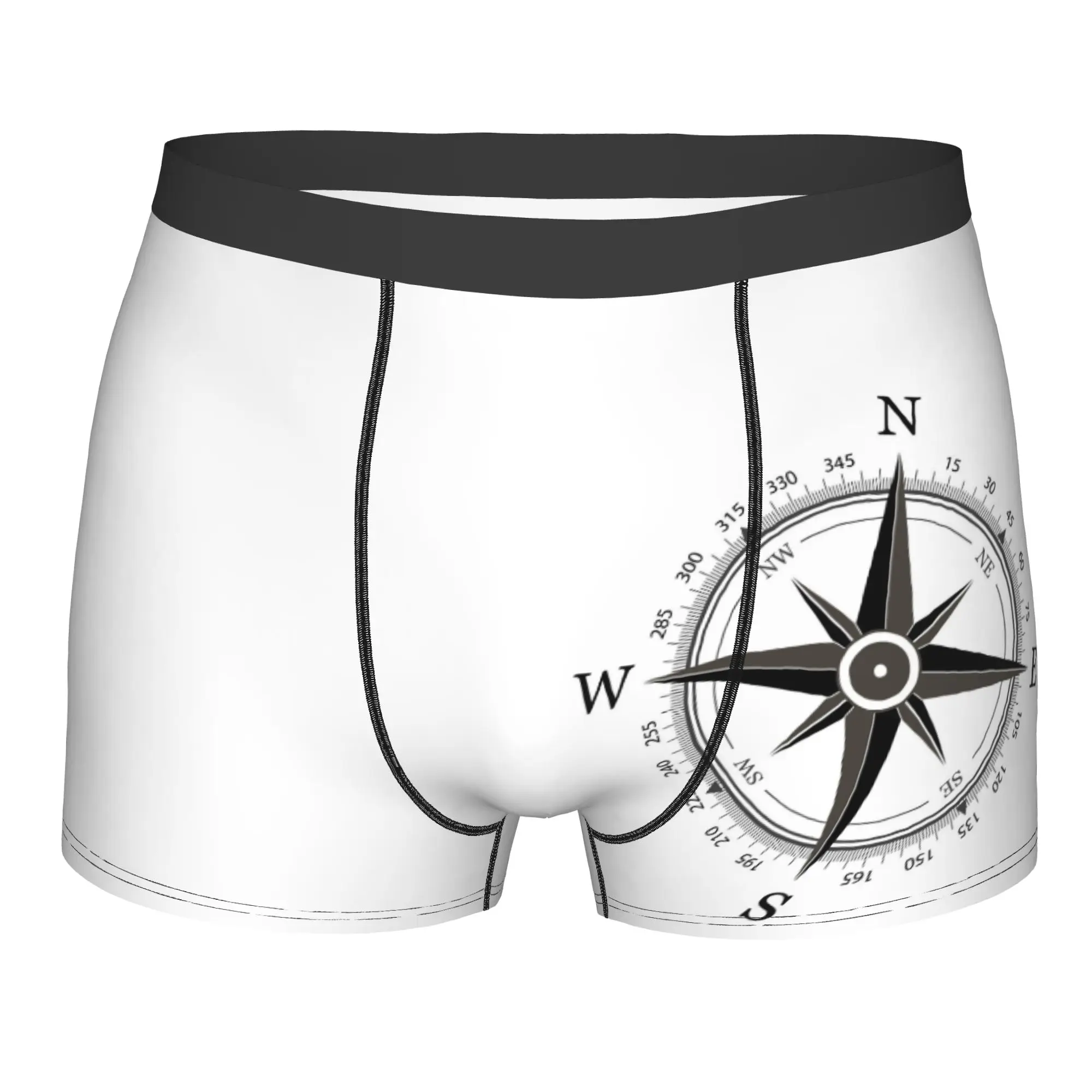 Customized White Compass Boxer Shorts For Homme 3D Printed Direction Underwear Panties Briefs Breathable Underpants
Customized White Compass Boxer Shorts For Homme 3D Printed Direction Underwear Panties Briefs Breathable Underpants