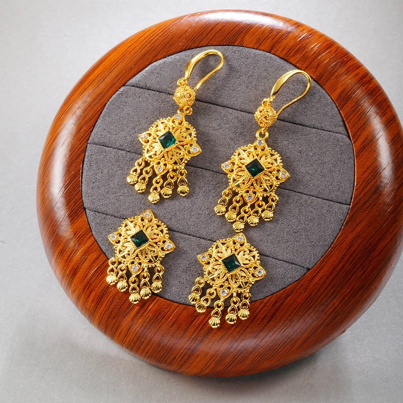 Luxury 999 Gold Ethnic Style Hollow Tassel Stud Earrings – New Chinese Vintage Retro Women'S Jewelry
Luxury 999 Gold Ethnic Style Hollow Tassel Stud Earrings – New Chinese Vintage Retro Women'S Jewelry