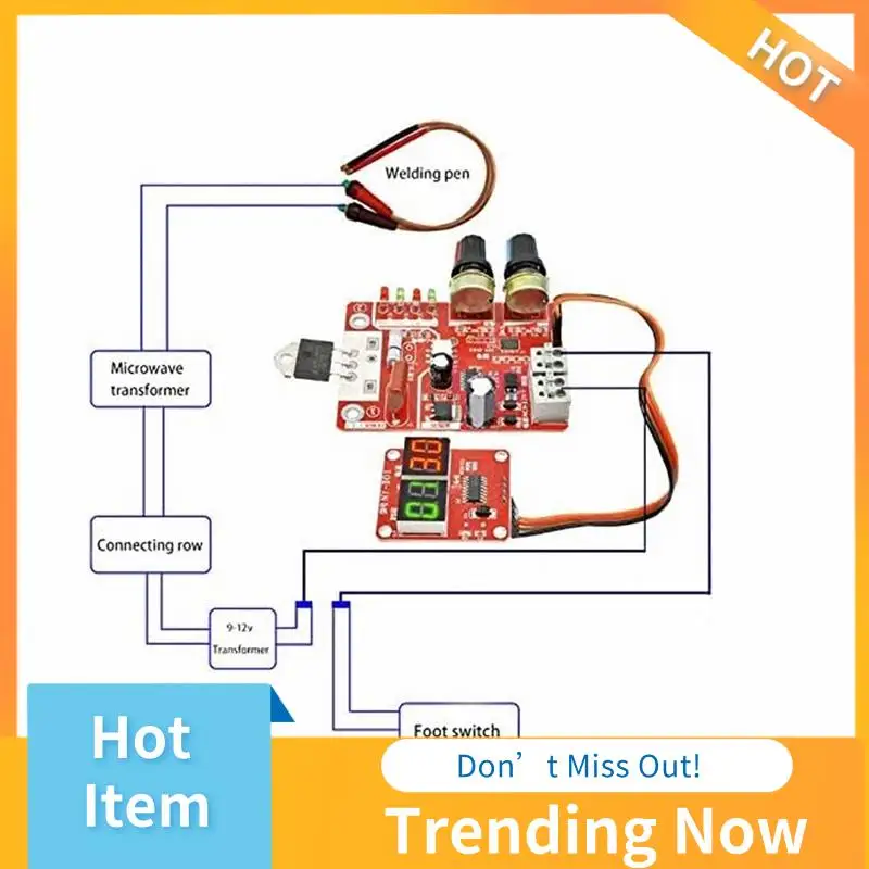 Top Deals NY-D01 DIY Control Board Machine Control Board Regulating Time And Current Digital Display DIY Control Board (100A)
Top Deals NY-D01 DIY Control Board Machine Control Board Regulating Time And Current Digital Display DIY Control Board (100A)