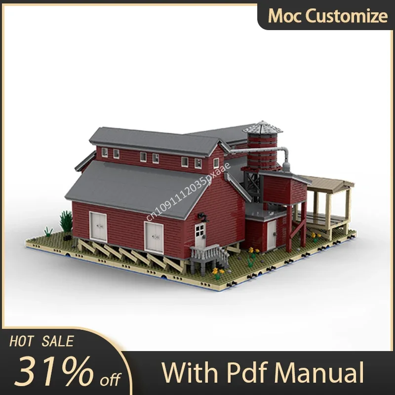 4588 шт., серия Moc Sawmill, строгальный сарай, модульная архитектура, модель, строительные блоки, креативная сборка, кирпичи, игрушки, подарки для детей
4588 шт., серия Moc Sawmill, строгальный сарай, модульная архитектура, модель, строительные блоки, креативная сборка, кирпичи, игрушки, подарки для детей