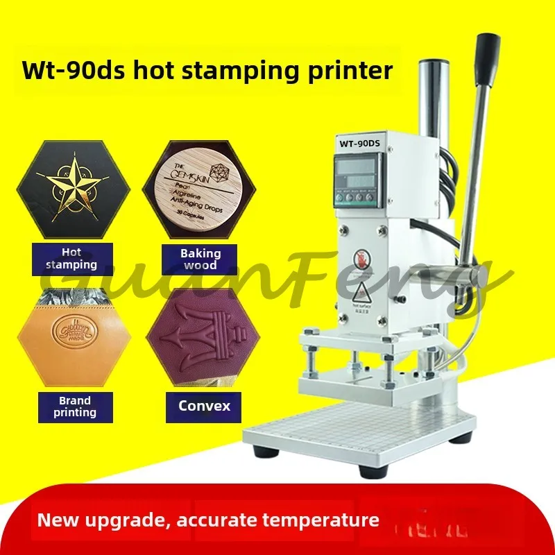 Desktop Small Manual Bronzing Machine Leather Hot Pressing Hot Stamping Machine Hot Stamping Indentation Branding 
Desktop Small Manual Bronzing Machine Leather Hot Pressing Hot Stamping Machine Hot Stamping Indentation Branding