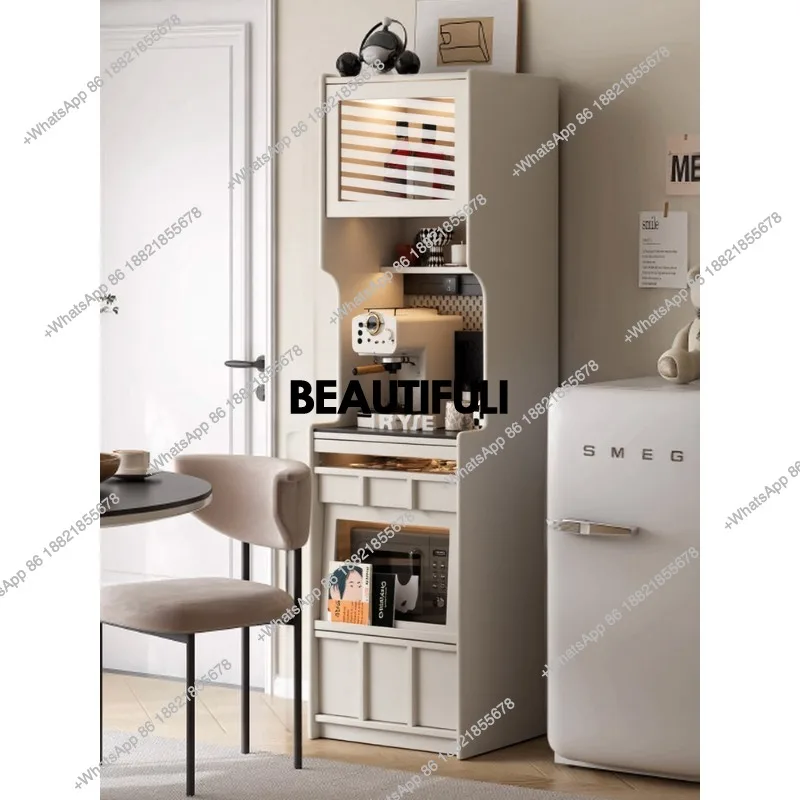 French side cabinet solid wood white narrow size small apartment integrated kitchen living room wall tea cabinet
French side cabinet solid wood white narrow size small apartment integrated kitchen living room wall tea cabinet