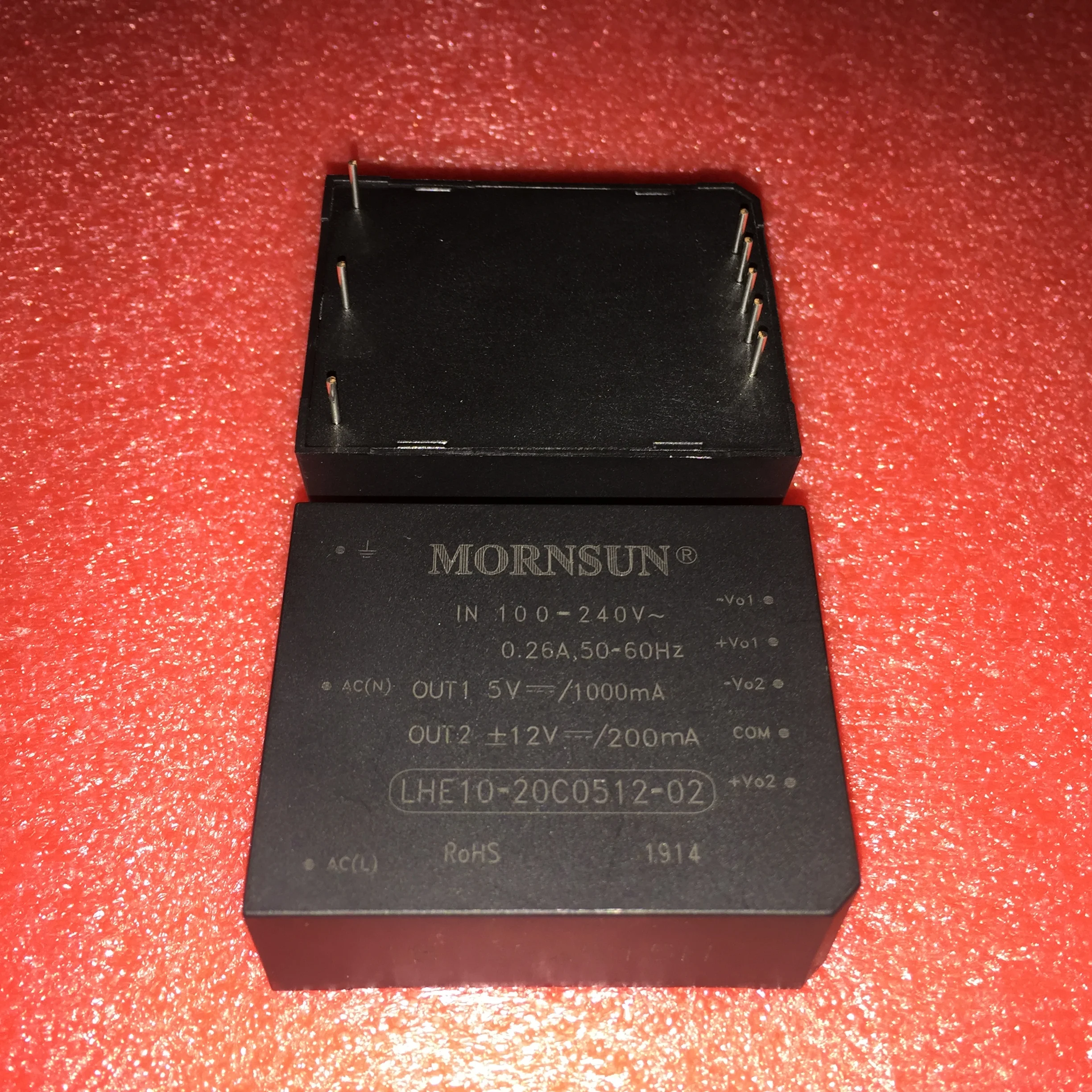 LHE10-20C0512-02 Jinshengyang AC-DC power module 85-264V to + 5V ± 12V three outputs
LHE10-20C0512-02 Jinshengyang AC-DC power module 85-264V to + 5V ± 12V three outputs