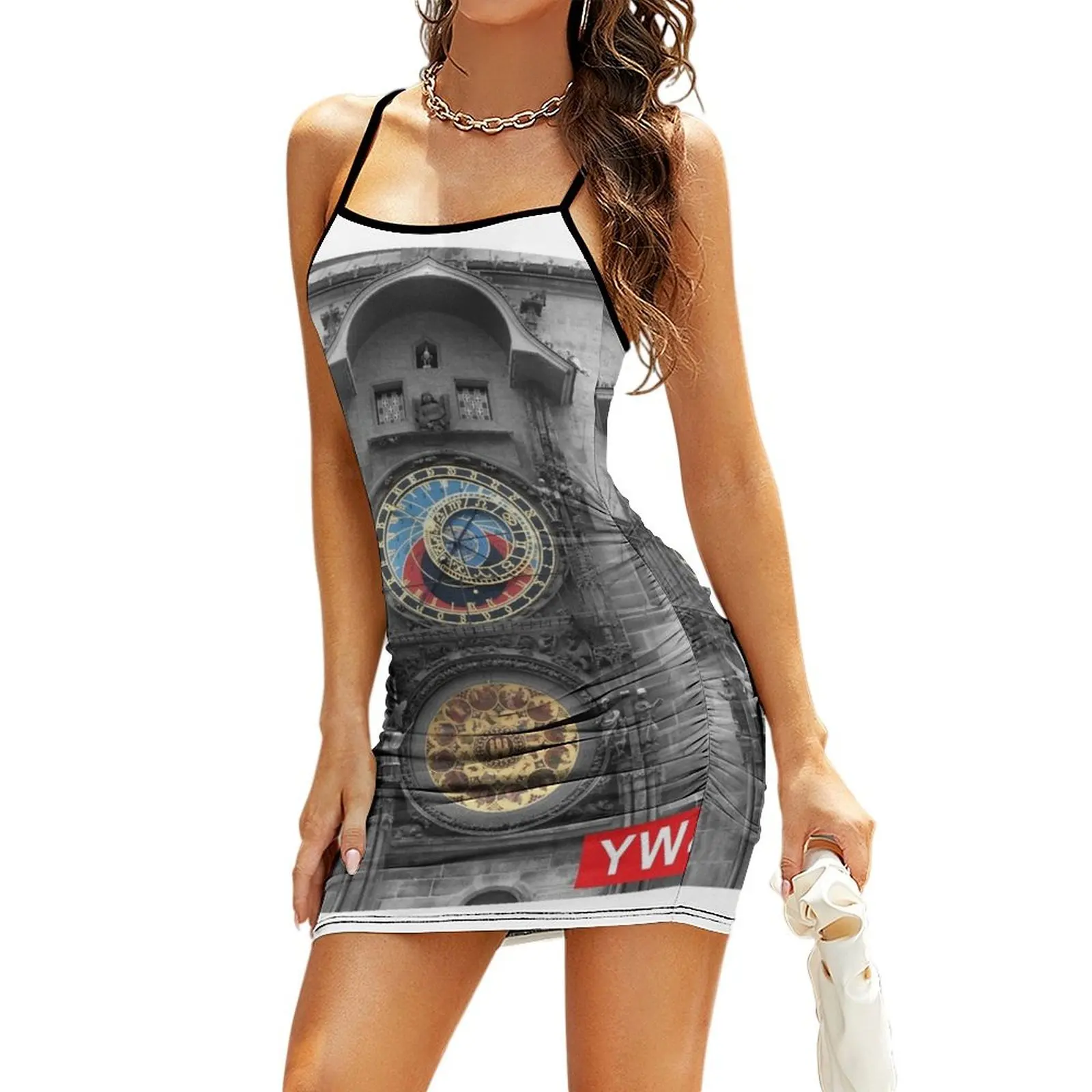 The Clock YW4T Sling Dress summer clothes Woman clothing Women's dresses women's fashion dresses
The Clock YW4T Sling Dress summer clothes Woman clothing Women's dresses women's fashion dresses