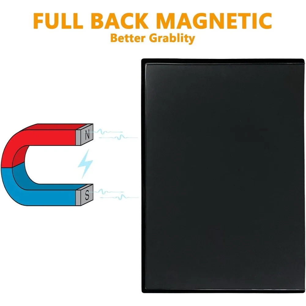 US Shipping Magnetic Photo Frame 4x6 Inches Reusable Black Fridge Picture Sleeves for Refrigerator Locker Office Cabinet
US Shipping Magnetic Photo Frame 4x6 Inches Reusable Black Fridge Picture Sleeves for Refrigerator Locker Office Cabinet