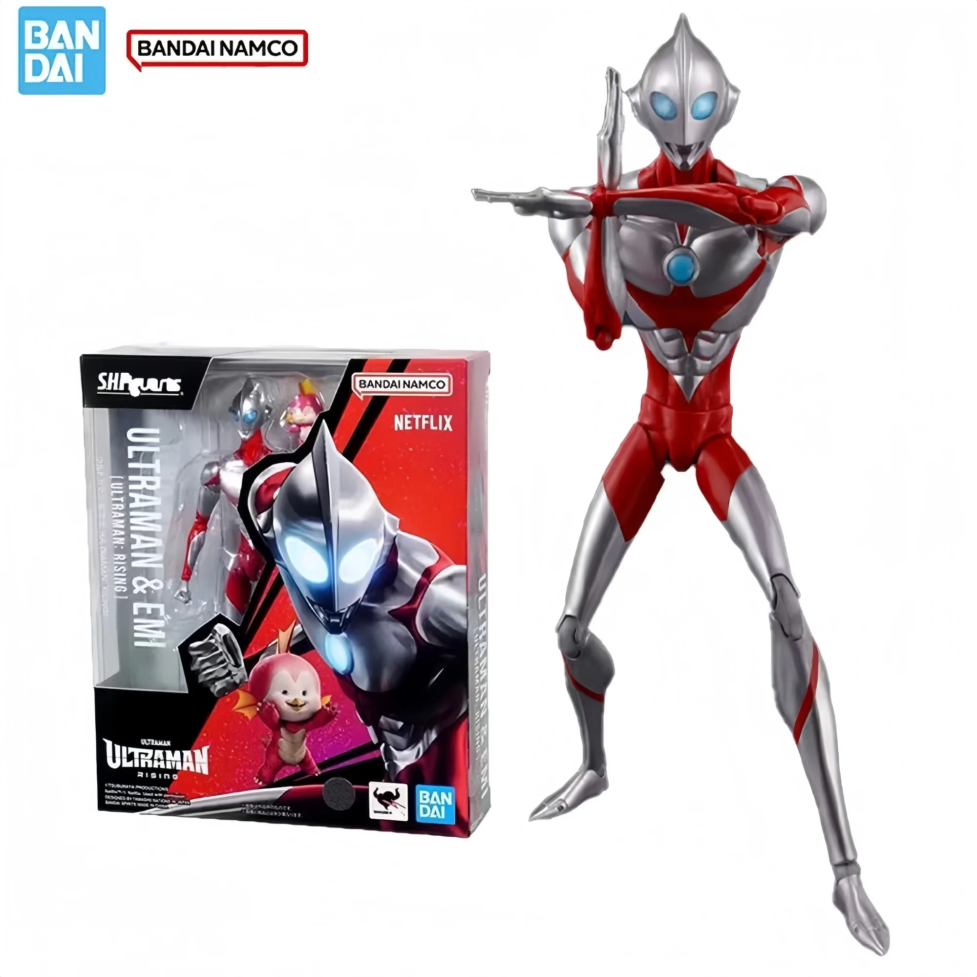 Оригинальная фигурка Bandai Ultraman: Rising Modelkit, аниме-фигурки Shf Ultraman & Emi Collection Modeaction, фигурки, игрушки
Оригинальная фигурка Bandai Ultraman: Rising Modelkit, аниме-фигурки Shf Ultraman & Emi Collection Modeaction, фигурки, игрушки