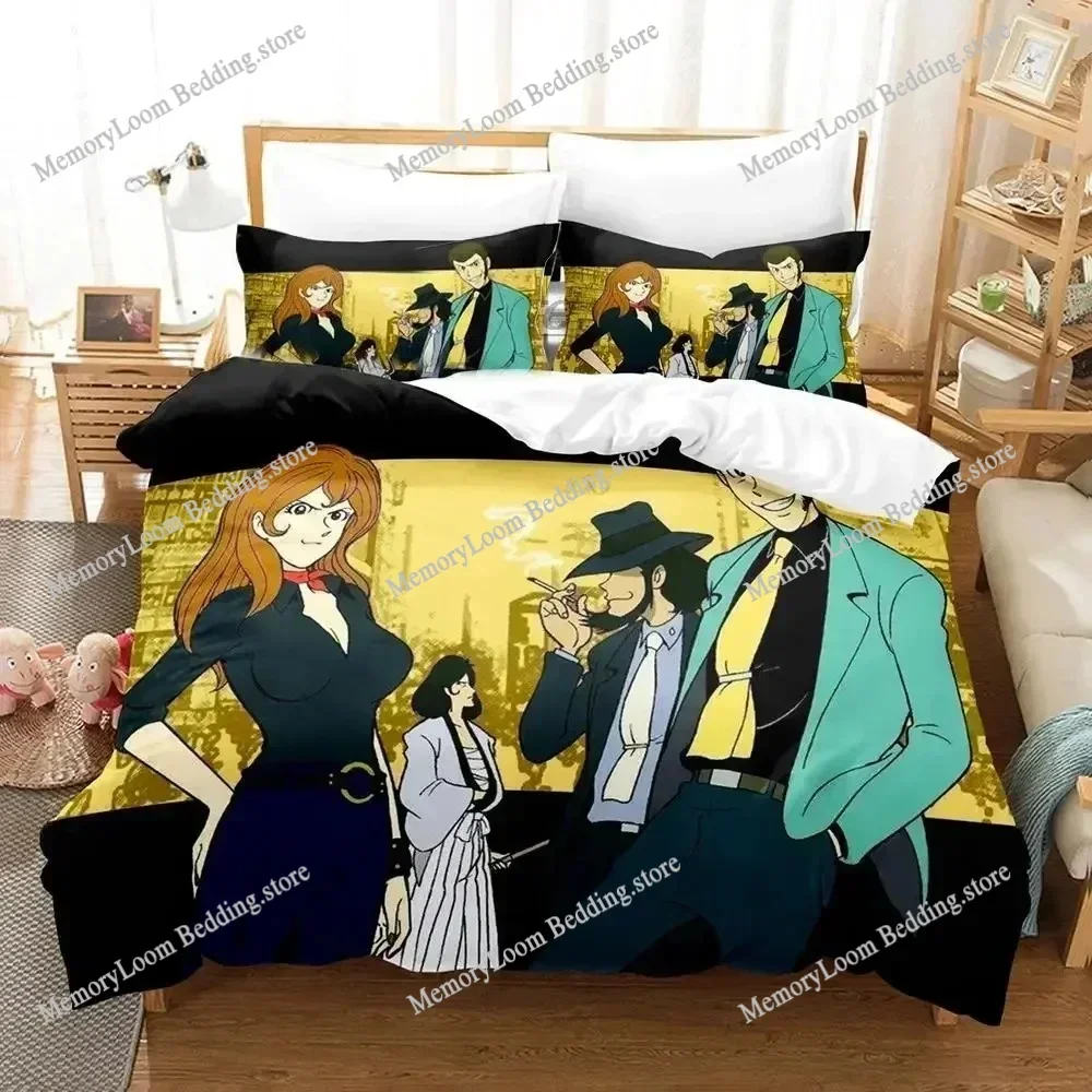 Anime Series Popular Lupin the Third Mine Fujiko Bedding Set Full/Queen Size Duvet Cover Pillowcase Kids Bedroom Decor Soft Set
Anime Series Popular Lupin the Third Mine Fujiko Bedding Set Full/Queen Size Duvet Cover Pillowcase Kids Bedroom Decor Soft Set