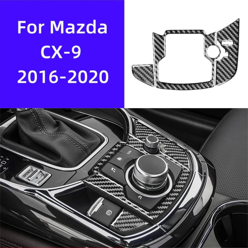 Car Central Control Knob Button Decorative Frame Cover Trim Stickers for Mazda CX-9 2016-2023 Carbon Fiber Interior Accessories
Car Central Control Knob Button Decorative Frame Cover Trim Stickers for Mazda CX-9 2016-2023 Carbon Fiber Interior Accessories