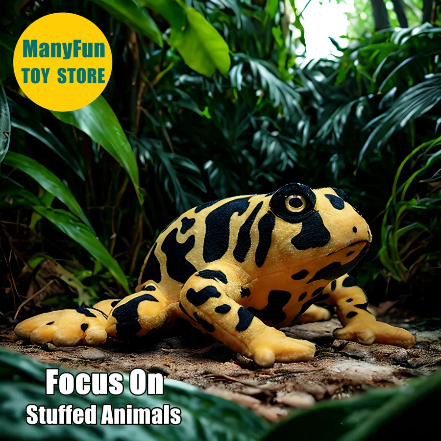 Lifelike PoisonDart Frog Plush Toy - Realistic Yellow Dart Frog Stuffed Animal, Golden Dart Frog Plushie, Frog Doll Collectors
Lifelike PoisonDart Frog Plush Toy - Realistic Yellow Dart Frog Stuffed Animal, Golden Dart Frog Plushie, Frog Doll Collectors