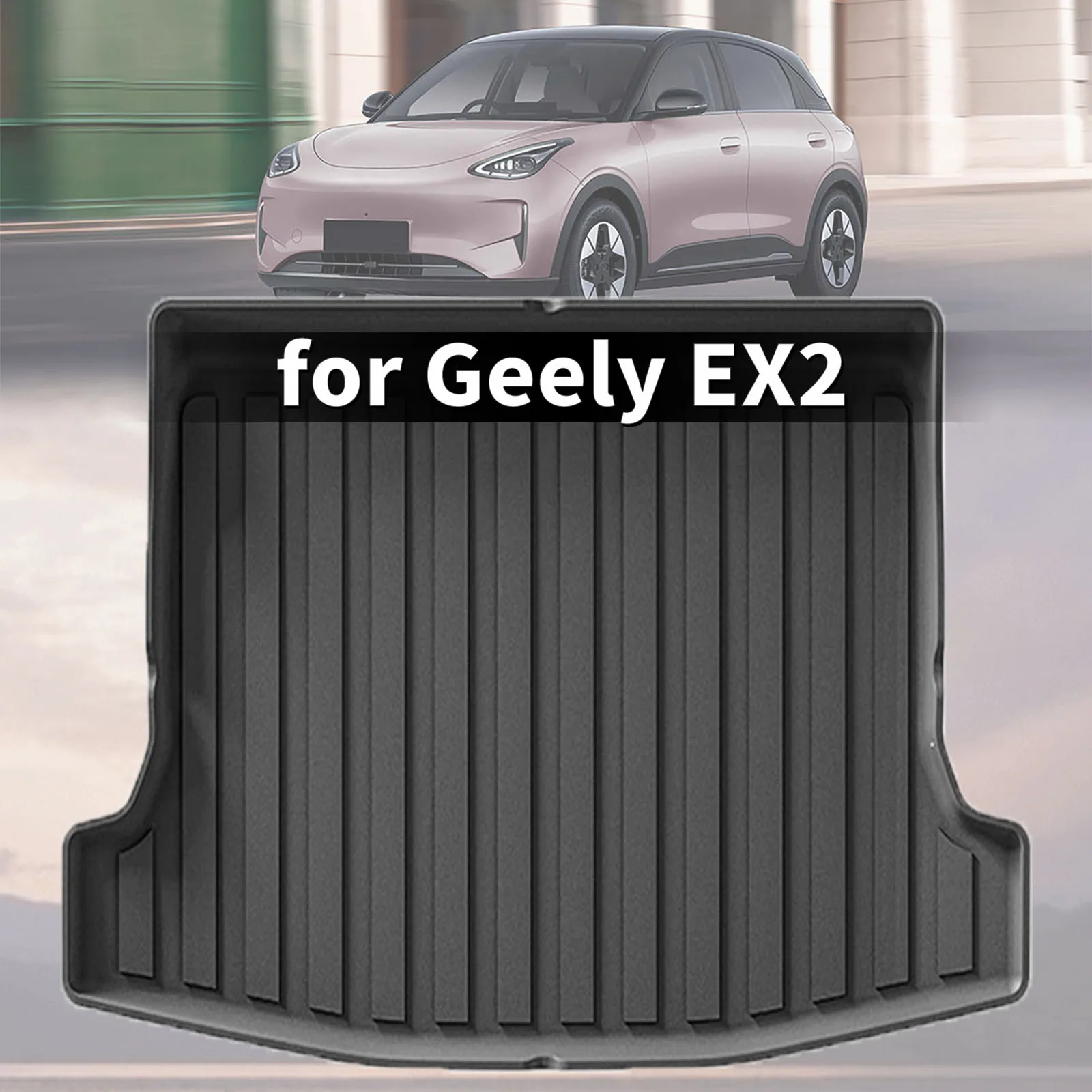 for Geely EX2 2025 2026 Custom Fit TPE Car Trunk Mats Quick Clean Non-Slip Bottom All Season Use Accessories
for Geely EX2 2025 2026 Custom Fit TPE Car Trunk Mats Quick Clean Non-Slip Bottom All Season Use Accessories