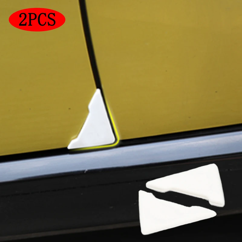 2Pcs Car Door Corner Anti Collision Pad Protector Silicone Anti-rust Stikcer Safety Guards Car Front Door Angle Triangle Cover
2Pcs Car Door Corner Anti Collision Pad Protector Silicone Anti-rust Stikcer Safety Guards Car Front Door Angle Triangle Cover