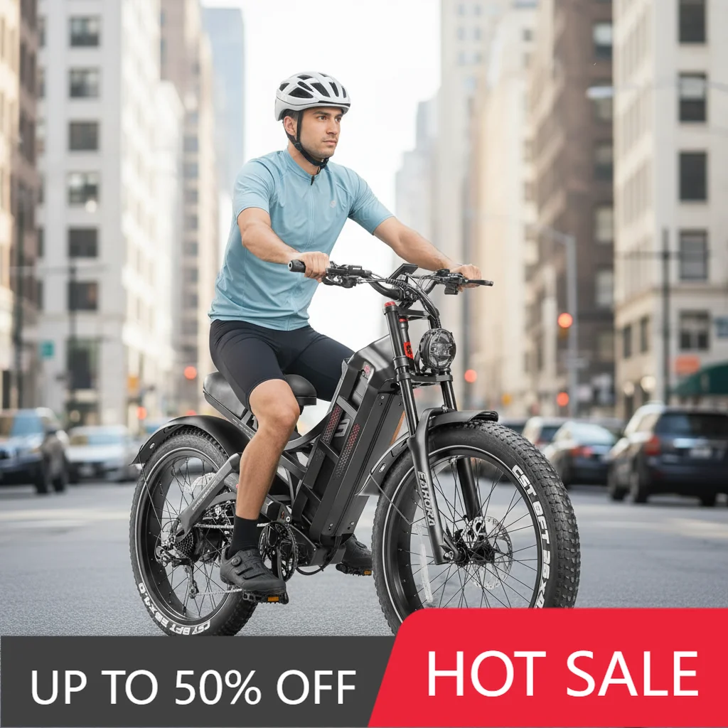 JYF 250W 48V 60Ah dual motor full shock absorption rear hub motor carbon steel electric mountain fat tire bicycle (adult use)
JYF 250W 48V 60Ah dual motor full shock absorption rear hub motor carbon steel electric mountain fat tire bicycle (adult use)