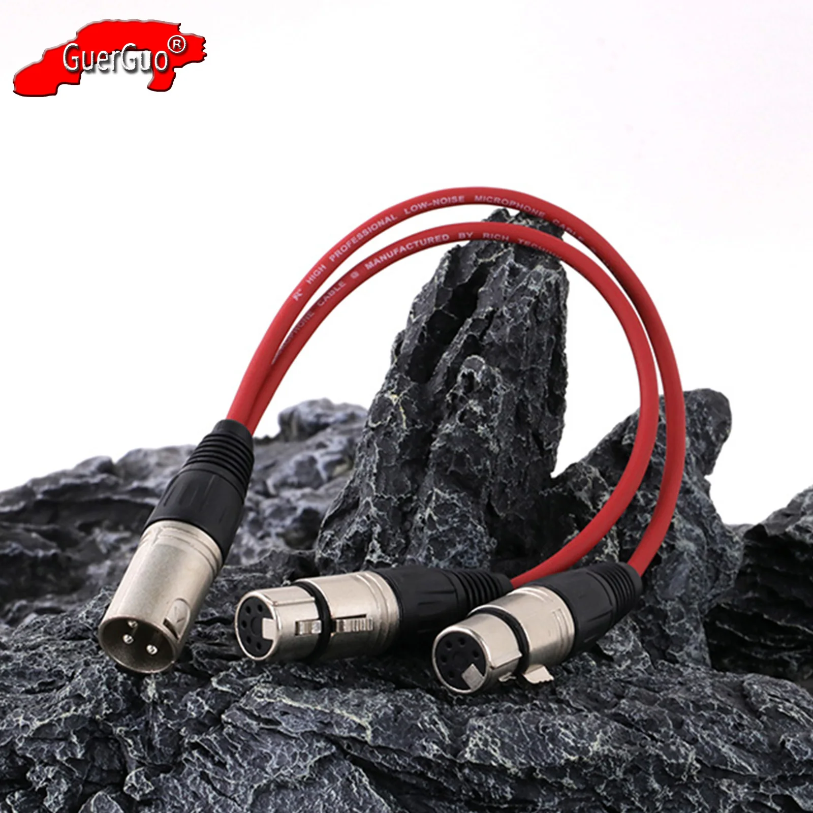 XLR Splitter Cord 3Pin Male to Dual 5Pin XLR Female Converter Adapter Audio Extension Cable for Speaker MIC Mixer Amplifier
XLR Splitter Cord 3Pin Male to Dual 5Pin XLR Female Converter Adapter Audio Extension Cable for Speaker MIC Mixer Amplifier