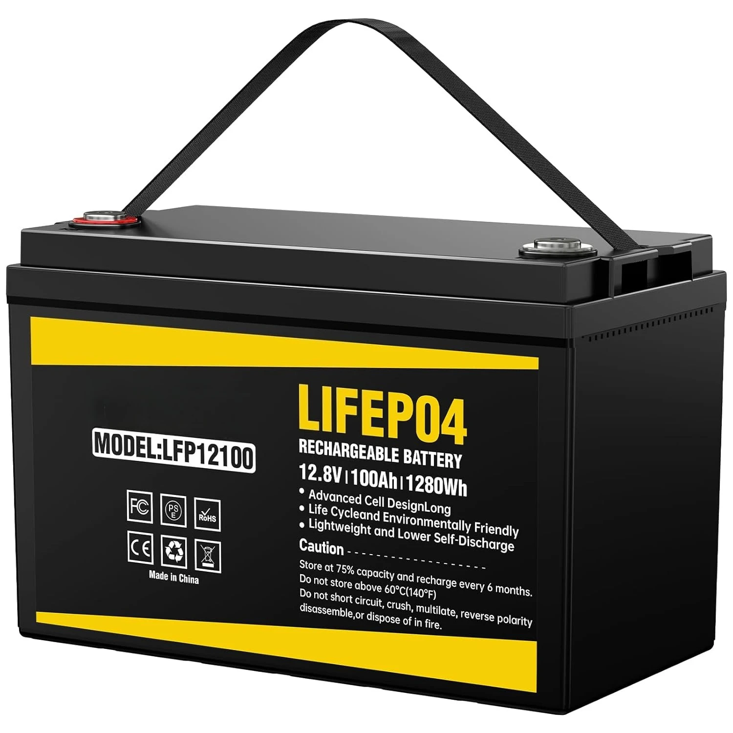 12V 100Ah LiFePO4 Deep Cycle Lithium Battery for Solar Systems Off-Grid RV Marine And Backup Customized Solar Battery
12V 100Ah LiFePO4 Deep Cycle Lithium Battery for Solar Systems Off-Grid RV Marine And Backup Customized Solar Battery