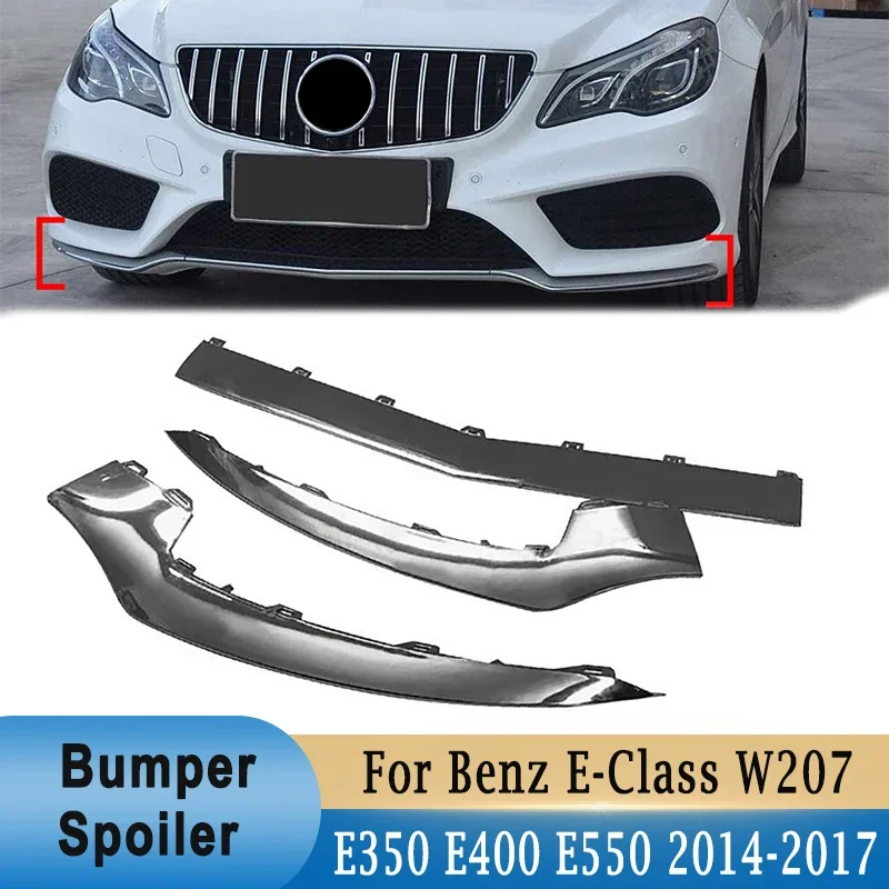 Front Bumper Spoiler Lip for Mercedes-Benz E-Class (W207) E350 E400 E550 2014-2017 Lower Bumper Protector DIY Car Modification
Front Bumper Spoiler Lip for Mercedes-Benz E-Class (W207) E350 E400 E550 2014-2017 Lower Bumper Protector DIY Car Modification