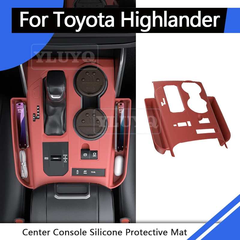 For Toyota Highlander Central control panel protective cover cup holder cover anti-slip mat storage pocket accessories
For Toyota Highlander Central control panel protective cover cup holder cover anti-slip mat storage pocket accessories