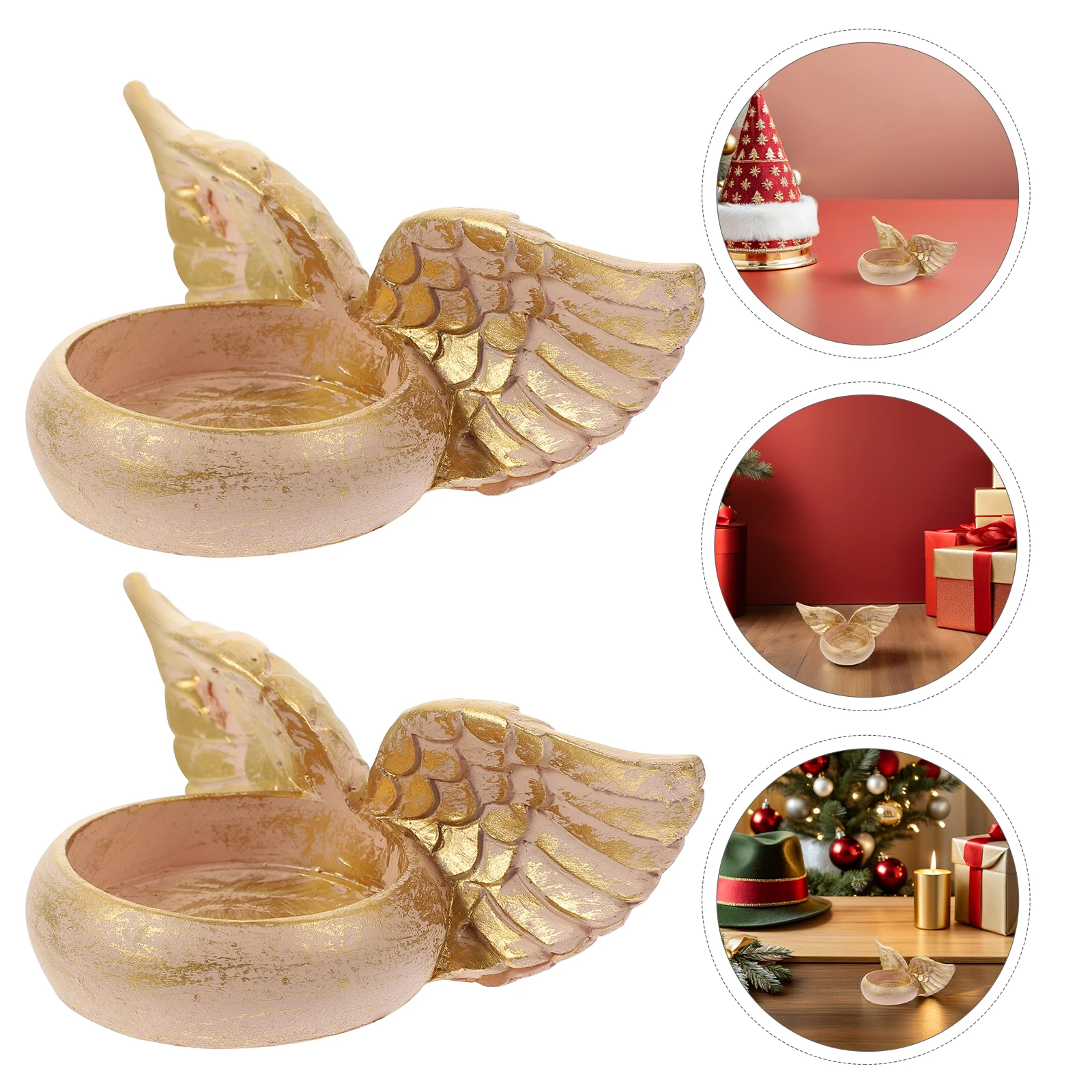 2 pcs Christmas Angel Holder Resin Votive Tealight Stand For Wedding Home Decor Table Centerpiece Farmhouse Living Room
2 pcs Christmas Angel Holder Resin Votive Tealight Stand For Wedding Home Decor Table Centerpiece Farmhouse Living Room