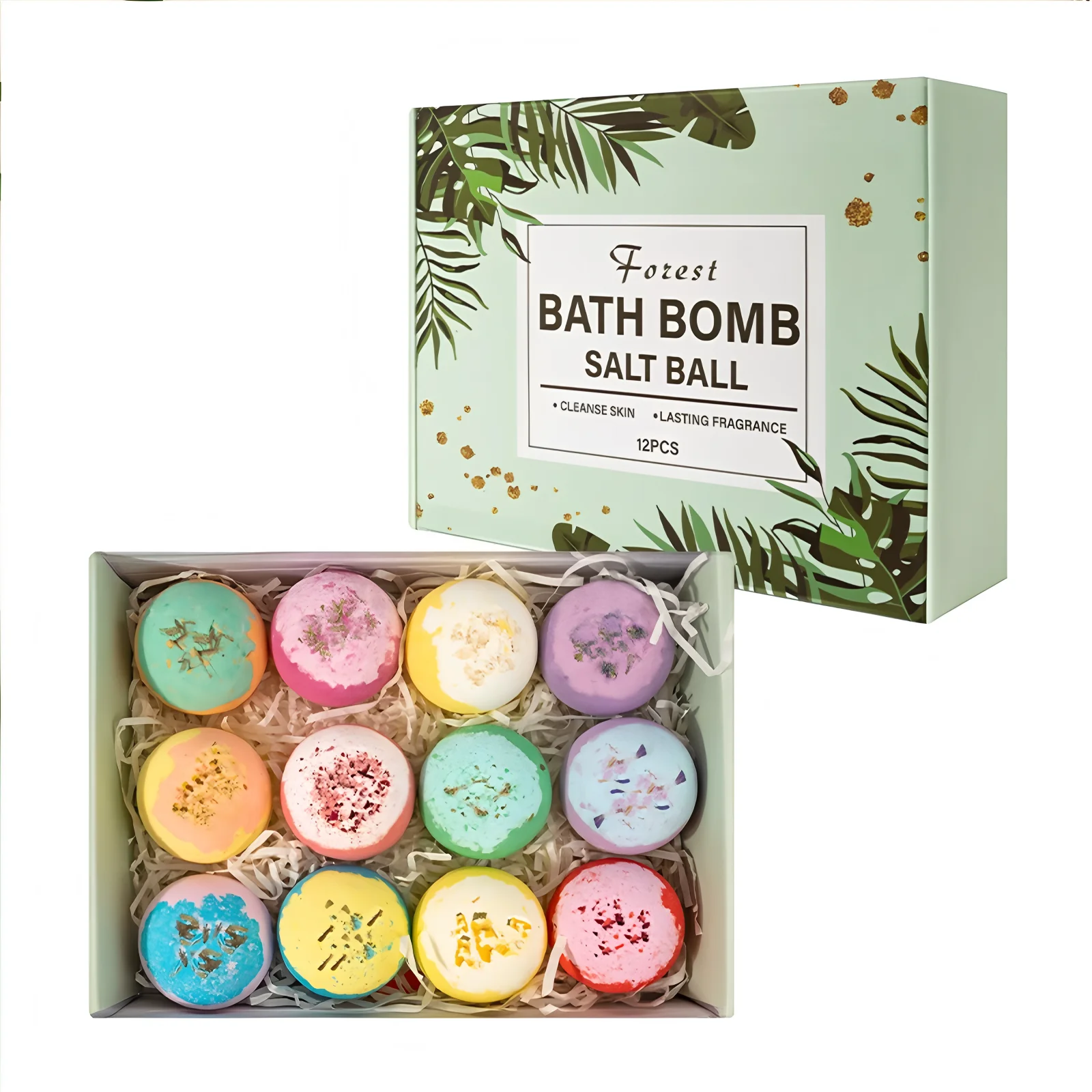 12pcs Bath Bomb Gift Box Body Care Spa Bath Rich in Essential Oils Moisturizing Dry Skin Suitable for Women and Men
12pcs Bath Bomb Gift Box Body Care Spa Bath Rich in Essential Oils Moisturizing Dry Skin Suitable for Women and Men