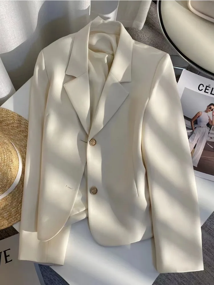 Insozkdg Solid Outerwears Loose Coats Women Crop Clothes Pink Short Blazer Woman Jacket Sale Modern Bags Korean Style Luxury New
Insozkdg Solid Outerwears Loose Coats Women Crop Clothes Pink Short Blazer Woman Jacket Sale Modern Bags Korean Style Luxury New