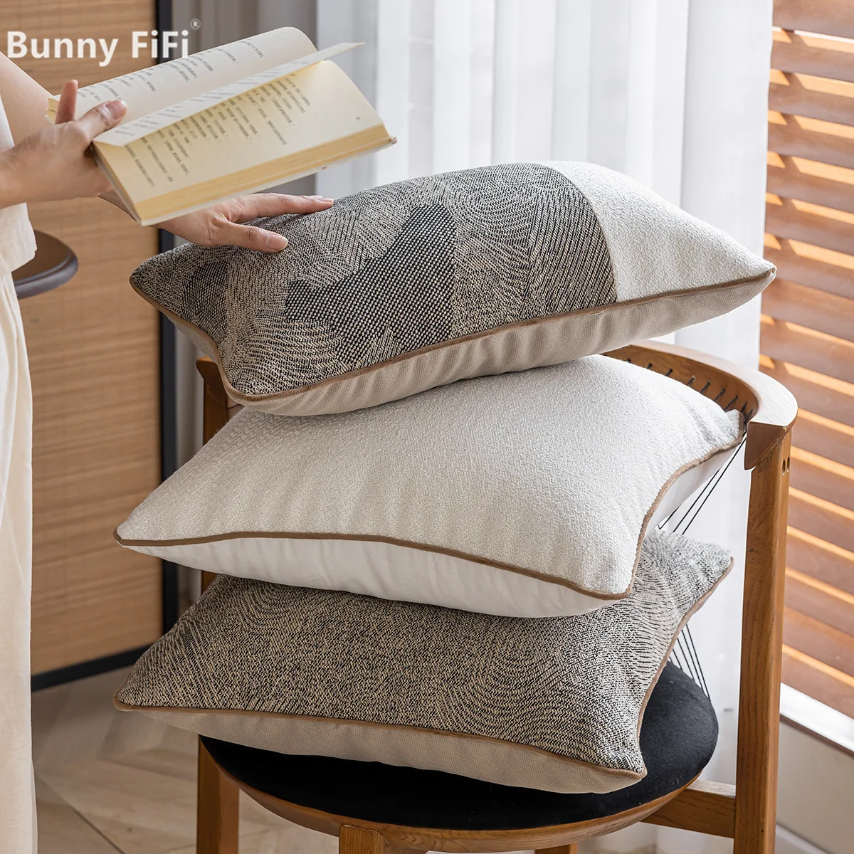 Luxury Woolen Thread Cushion Cover Wooden Pattern Modern Decorative Throw Pillowcases For Sofa Bed Living Room Home Decoration
Luxury Woolen Thread Cushion Cover Wooden Pattern Modern Decorative Throw Pillowcases For Sofa Bed Living Room Home Decoration