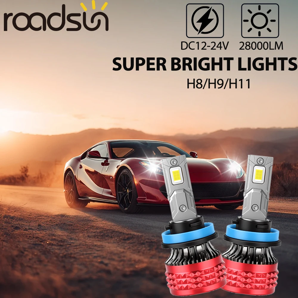 H11 LED Headlights Super Bright CANBUS Bulb 1:1 Mini Size Spotlights Lights for Car With Fan Automobile Fog Light H8 H9 6000K
H11 LED Headlights Super Bright CANBUS Bulb 1:1 Mini Size Spotlights Lights for Car With Fan Automobile Fog Light H8 H9 6000K