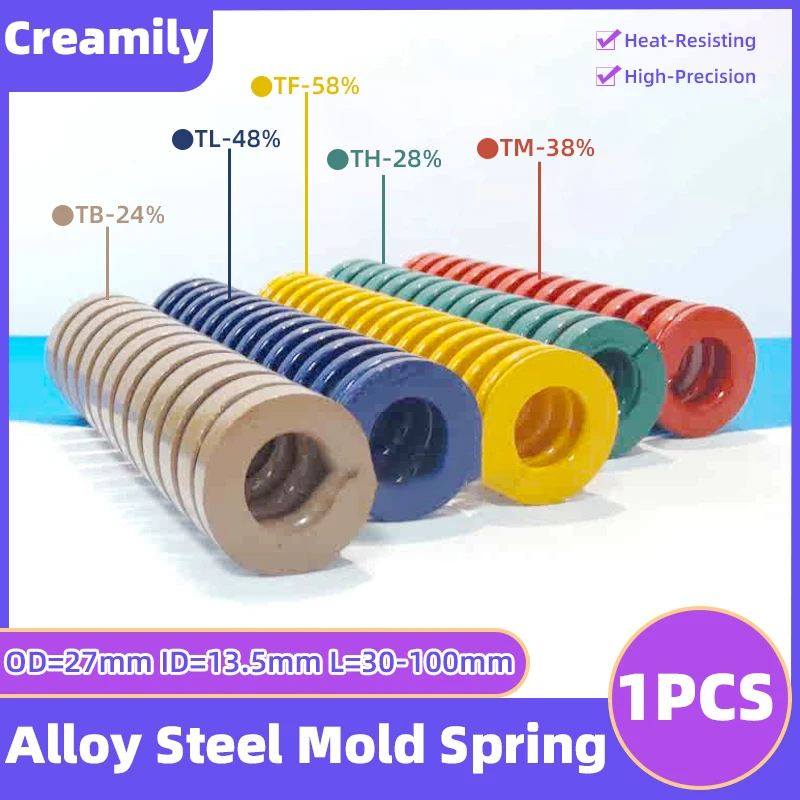 Creamily 1PCS Mould Die Spring Spiral Stamping Compression Springs For Rear Trunk Tailgate Strut Support Lift Bar Tools OD=27mm
Creamily 1PCS Mould Die Spring Spiral Stamping Compression Springs For Rear Trunk Tailgate Strut Support Lift Bar Tools OD=27mm