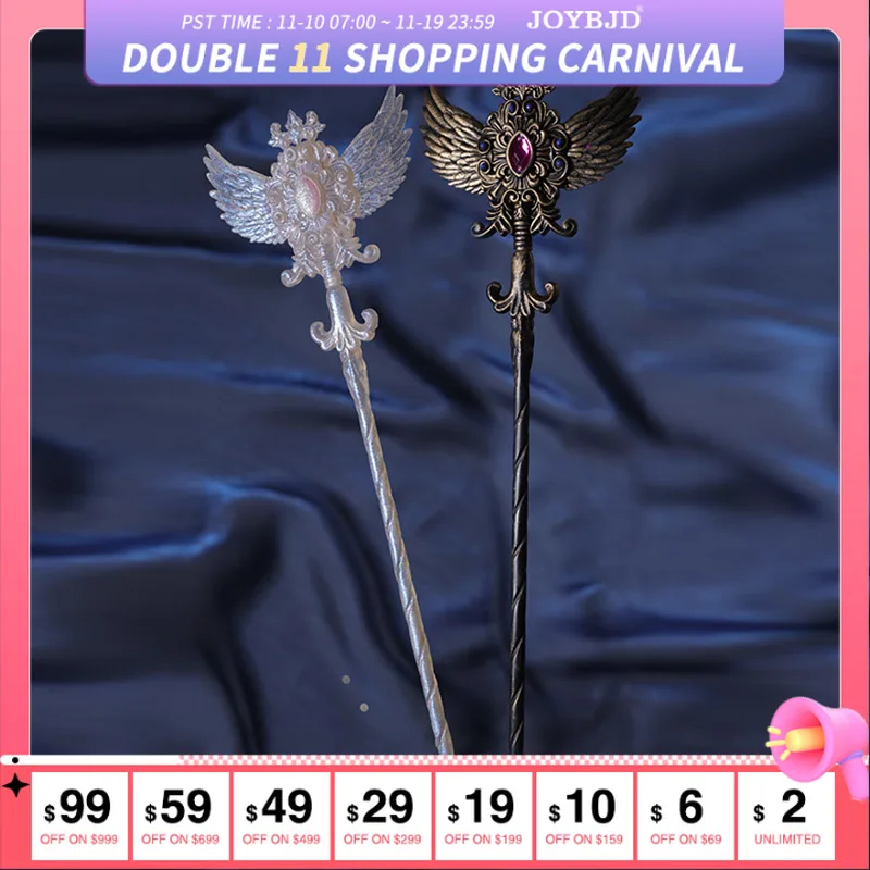 JOYBJD 1/4 BJD Doll Muxi Scepter in Wing Shape Length 35cm Resin Toy Accesscies Display
JOYBJD 1/4 BJD Doll Muxi Scepter in Wing Shape Length 35cm Resin Toy Accesscies Display