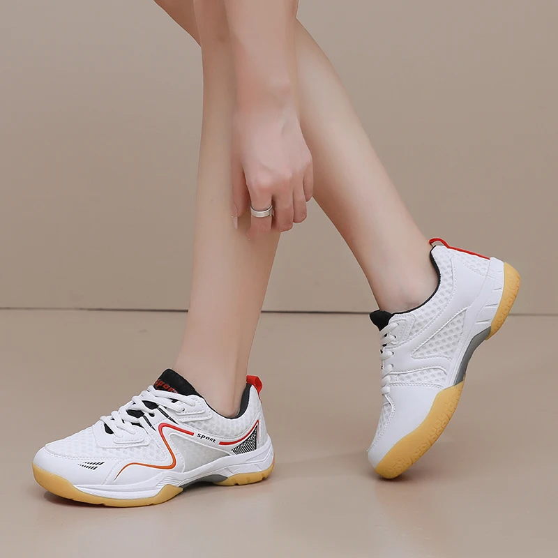 New Sports Shoes for Men and Women, Low-Cut Lace-Up Thick-Soled Shock-Proof Table Tennis Shoes, Badminton Shoes
New Sports Shoes for Men and Women, Low-Cut Lace-Up Thick-Soled Shock-Proof Table Tennis Shoes, Badminton Shoes